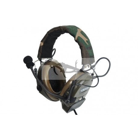 CASCOS Ztactical Comt II Headset negro ECONOMICOS