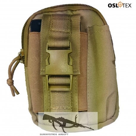 OSLOTEX Pouch Porta GPS Multiusos Coyote 1000D