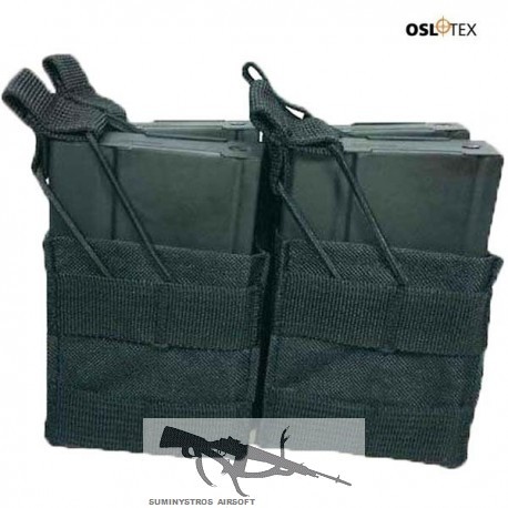 OSLOTEX Pouch Portacargador Fourpack M14 BK