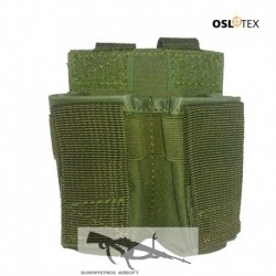 OSLOTEX Portagranada 40mm o Cargador Pistola Doble Velcro OD